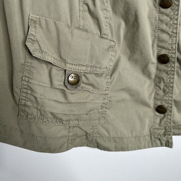 XCVI Gabel Blazer Jacket Size 1X Green Military - Picture 5 of 12